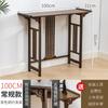 Mesa para Recibidor Moderno Simple de Pared de Madera Maciza con Vitrina y Vista Lateral Estante Zen de Almacenamiento Estrecho Consola Chinoiserie Nueva