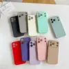 Capa para celular compatível com iPhone 16 Pro Max, imitação de silicone líquido, Apple 17, com orifícios precisos e proteção anti-queda.