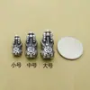 Prata dura 3D fortuna dinheiro prata corajosa S999 prata de lei prata tailandesa diy joias artesanais pulseira Acessórios Atacado