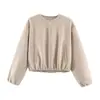 Comercio Exterior Otoño 2025 Nuevo Estilo Europeo y Americano Moda Femenina Casual Holgada Manga Larga Chaqueta Versátil 3046264