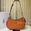 Bolso Minimalista Europeo y Americano Nuevo de Gs Guess para Madre e Hija, Bolso de Hombro Color Sólido Tipo Bollo con Colgante, Tapa de Solapa, Bolso de Hombro Cruzado