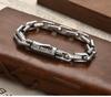Pulseras Personalizadas para Hombre y Mujer con Patrón de Ratán, Retro, Sencillas y Dominantes, Pulseras Dominantes de Nicho Hip-Hop Estilo Coreano, Venta Directa de Fábrica