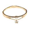 Explosiones de Moda Ocho Corazones Ocho Flechas Pulsera de Circonita Temperamento Femenino Combinación Perfecta Pulsera de Diamante Brillante Pulsera de Diamante de Sentido Avanzado Joyería