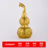 Enfeite de Cabaça Cabeça de Dragão de Latão, Besta Mítica, com Abertura, Cabaça Bagua para Decoração de Casa e Escritório, Presente Artesanal para Venda por Atacado