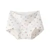 Cuecas boxer de algodão puro classe A para mulheres 2026 novo estilo entreperna antibacteriano 100% algodão tamanho grande 200 jin lingerie sem costura cintura média-alta