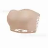 Top de Tirantes Transpirable y Cómodo de una Pieza con Diseño Calado en el Pecho y Espalda Descubierta, Talla Grande para Mujer, Top de Tirantes de Comercio Exterior