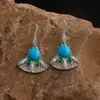 Pendientes Versátiles de Nueva Moda Europea y Americana para el Día a Día con Sentido de Diseño, Pendientes Retro Literarios de Nicho, Pendientes y Accesorios de Alta Gama