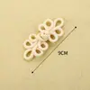 Accesorios de Ropa Tradicional China, Broches de Rana para Cheongsam, Botones Hechos a Mano de Libélula con Hilo Dorado de Cinco Hojas, Botones de Estilo Nacional