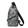 Bolso de Pecho para Hombre Estilo Coreano Simple Versátil para Todo Tipo de Combinaciones Bolsa Cruzada para Deportes al Aire Libre Moda Impermeable Tela Oxford Bolso de Hombro Casual