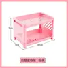 Estante de almacenamiento de escritorio, estantería multicapa, estante de almacenamiento de escritorio para estudiantes, escritorio de computadora de oficina, gabinete en capas, artefacto de almacenamiento