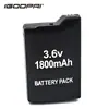 Aplicável ao console de videogame portátil PSP1000 psp-110 bateria recarregável de alta capacidade 1800mah embutida psp1000