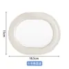 Dopamina Mini Vidrio Resistente al Calor Plato Pequeño Plato para Sushi Regalo de Inauguración de Casa Cuadrado de Vidrio para el Hogar Tazón Pequeño Tazón Pequeño para Jugo