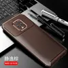 Para Funda de Teléfono Redmi 9 Fibra de Carbono Redmi 10XPro Resistente a Caídas Funda de Cobertura Completa 10x 5G Silicona Fibra de Carbono tpu