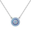 INS Explosivo S925 Colar de Prata Esterlina Pulseira Anel Olhos Requintados Mulher Palma Design Luz Jóias de Luxo Mulheres