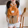 Mochila infantil para acampamento ao ar livre estilo japonês, mochila escolar moderna para jardim de infância, mochila casual portátil, mochila de estudo para aluno do ensino fundamental