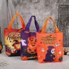 Decorações de Sacola de Doces de Halloween Sacola de Abóbora Portátil Crianças do Jardim de Infância Arranjo de Cena de Doces Sacola de Presente Sacola de Pano