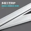 Riel Deslizante Silencioso de Aluminio Espeso para Cortina Riel Simple Doble Montaje Superior Lateral Tipo Gancho Con Accesorios Incluidos
