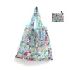 Bolsa de Compras Plegable, Nueva de Gran Capacidad, Bolsa Plegable Ecológica en Stock, Bolsa de Tote de Almacenamiento Plegable Portátil Impresa Creativa