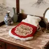 Ropa de Traje Tang Estilo Chino para Perros Teddy, Bichón, Perros Pequeños y Gatos, Ropa Festiva de Invierno para Año Nuevo