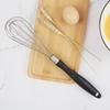 Batidor de huevos manual batidor de huevos de acero inoxidable batidor de leche huevo harina batidora de crema utensilio de cocina