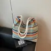 Bolso de Hombro Tejido de Paja de Gran Capacidad para Mujer, Bolso de Axila, Bolso Tote de Viaje Transfronterizo, Nuevo Diseño de Moda 2025