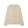 Ropa europea y americana transfronteriza para mujer, moda casual de moda popular en AliExpress, conjunto versátil de dos piezas de punto holgado