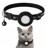 Bestseller Transfronterizo de Amazon Collar para Gato Airtag con Cascabel Collar Reflectante con Huella para Airtag