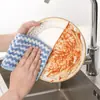 Paño absorbente de cocina de tela de vellón de coral engrosado, paño de limpieza de platos, paño de limpieza de tazones con descontaminación, descontaminación de aceite no manchado 30*40 PCT