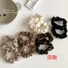 Elástico de Cabelo Scrunchie de Cetim Simples Alta Elasticidade para Rabo de Cavalo Acessório de Cabelo Moderno para o Dia a Dia