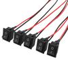 KCD1 com interruptor de barco com fio 15*21MM dois estágios interruptor basculante com fio de solda dispensador de água balança eletrônica interruptor de alimentação