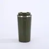 Nova Caneca Térmica Inteligente de Aço Inoxidável 304 com Medição de Temperatura para Uso Externo Portátil Simples Caneca de Café Copo de Vácuo de Camada Dupla