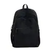 Mochila de Viagem, Aparência Sofisticada, Mochila Leve para Exterior, Cor Sólida, Casual, Grande Capacidade, Mochila Escolar Simples e Personalizada para Estudantes Universitários