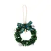 Decoração de Natal Ornamento de Carro Sino Ornamento de Árvore de Natal Atmosfera Pingente de Vitrine Mini Guirlanda de Natal