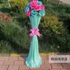 Columna de flores para pasillo de boda nuevo estilo arco de flores decoración de boda accesorios de decoración de pasillo columna de flores guía apertura de ceremonia de flores columna de flores de bienvenida