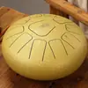Hua Shu tambor etéreo de 8 pulgadas y 11 tonos instrumento de percusión tambor de lengua de acero para adultos introducción instrumento simple tambor etéreo portátil