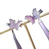Pinza para el Cabello de Cinta de Mariposa Antigua Tocado para Disfraz Antiguo Accesorios para el Cabello para Fotos de Actuación Hanfu Clip Lindo de Hada para Uso Diario