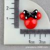 Kit de Materiales DIY para Accesorios de Resina de Pegamento Cremoso Accesorios para el Cabello Tocados Dibujos Animados de Minnie Pinza para el Pelo Zuecos Material Hecho a Mano