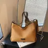 Bolso de mano tejido blanco estilo retro francés 2026 para mujer, bolso de hombro y cruzado de gran capacidad, estilo artístico para ir al trabajo