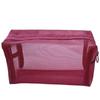 Bolsa de Maquiagem de Malha Transfronteiriça, Necessaire Octogonal Respirável, Bolsa de Armazenamento para Viagem, Bolsa de Armazenamento Moderna Simples