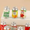 Colgante de Botella de Vino Miniatura Simulada Juguete de Comida Botella de Bebida Accesorios de Resina Adornos DIY Botella Estéreo Venta al por Mayor