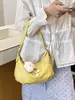Moda Transfronteriza Dropshipping Bolso Dumpling de Moda Trendy para Mujer, Bolso de Mano Estilo Mujer 2026 Verano, Bolso de Mano a la Moda para Mujeres Jóvenes y de Mediana Edad