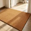 Felpudo de Entrada Imitación Palmera de Coco Personalización Transfronteriza Felpudo Impreso Antideslizante para Entrada Resistente a la Suciedad Alfombra para Pasillo Felpudo Marrón