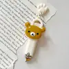 Cortador de Unhas Fofo Doméstico Urso Cortador de Unhas Boca Única Inclinada Rosto Plano Desenho Animado Dobrável Cortador de Unhas Manicure