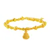 Pulsera de la Fortuna con Forma de Calabaza de Plata de Ley S925 para Mujer, Nueva Moda Estilo Chino Pulsera Exquisita con Sensación de Alta Gama, Regalo para Novia