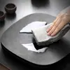 Paño de Cocina Engrosado, Paño Largo Absorbente para Té, Mantel para Mesa de Té, Accesorios para Juego de Té Kung Fu, Paño de Cocina, Accesorios para Ceremonia del Té