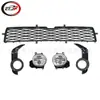 Aplicable a 2014-2019 4Runner Sr5 Kit de Rejilla Superior e Inferior del Parachoques Delantero y Kit de Luces Antiniebla