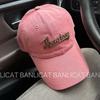 Gorra de béisbol de la versión coreana de Liangfang para circunferencia de cabeza grande para hombres y mujeres parejas cara ancha pequeña gorra de letras versátil productos de moda