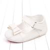 Otoño nuevo fondo suave zapatos de bebé lazo zapatos para niños pequeños zapatos de princesa para niña zapatos de cuero PU al por mayor 2269