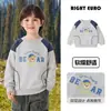 Sudadera con capucha de cuello redondo para niños europeos, Otoño 2026, Nueva Ropa para Niños, Niños Bebé Niño Pequeño Estilo Primavera Otoño Top para Niños Tendencia
