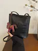 Bolso Bandolera Simple Retro Nuevo para Mujer, Bolso de Hombro Versátil de Moda Transfronterizo, Bolso Cubo Elegante Estilo Coreano para Viajar